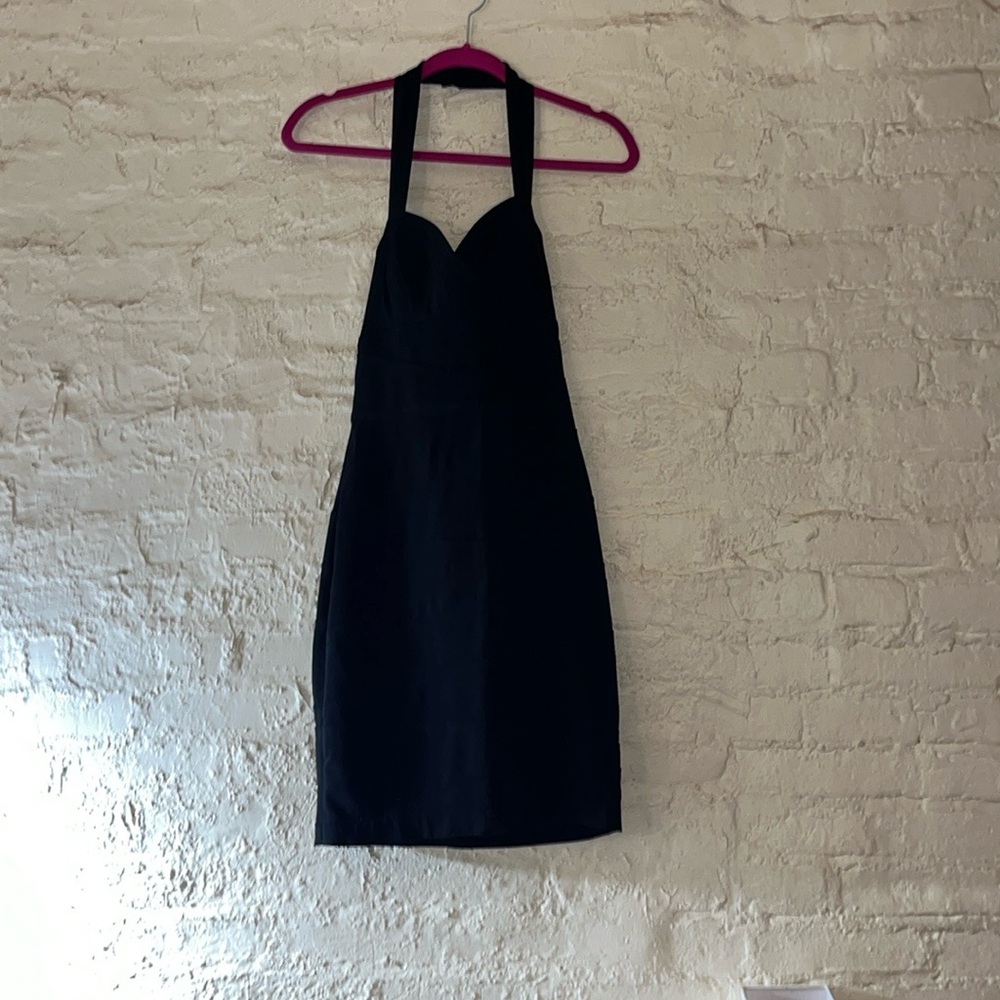 BCBG Paris Vintage black bodycon dress